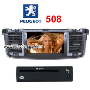 Peugeot 508 OEM stereo radio Car DVD player TV GPS navi CAV-508PG 