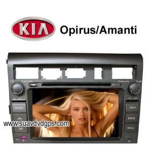 KIA Opirus/Amanti OEM radio Car DVD Player bluetooth IPOD GPS navi TV RDS CAV-8070KP