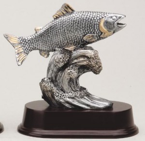 Fish-silver sculpture