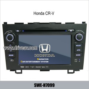 Honda CR-V CRV stereo radio Car DVD player bluetooth,TV GPS navigate SWE-H7099