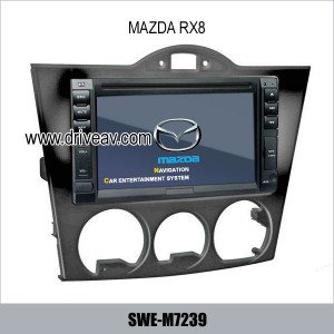 MAZDA RX8 stereo radio Car DVD Player GPS Navi bluetooth TV IPOD SWE-M7239