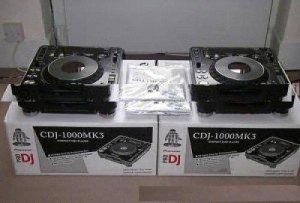 2x PIONEER CDJ-1000MK3 &amp; 1x DJM-800 MIXER DJ PACKAGE...$1000