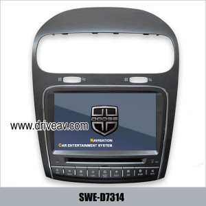 Dodge Journey stereo radio auto car DVD GPS navigation TV rearview camera SWE-D7314