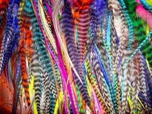 grizzly rooster feathers