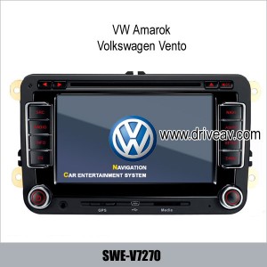 VW Amarok Volkswagen Vento DVD player GPS navi IPOD rearview camera SWE-V7270