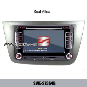 Seat Altea OEM stereo car dvd player GPS navigation TV IPOD SWE-S7364B
