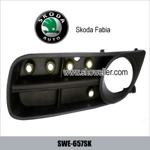 Skoda Fabia DRL  LED Daytime Running Light SWE-657SK