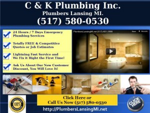 C&amp;K Plumbing Fast, Affordable Plumbers Lansing MI (517) 580-0530