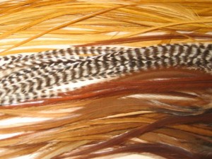 Good Quality Grizzly Rooster Feathers at Moderate Prices.