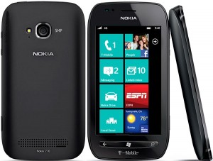 Nokia Lumia 710 Windows Phone.