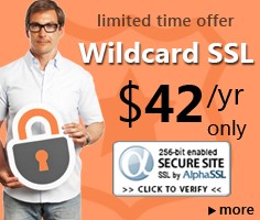 Searching for Cheap Wildcard SSL!! SSL2BUY offers AlphaSSL Wildcard @ 42 USD