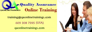 QA Job Oriented Online Training in Colorado