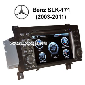 Benz Slk R171 Auto DVD Player GPS Navigation TV IPOD CAV-SLK171