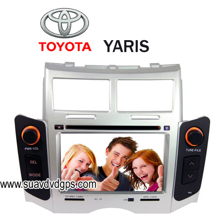Toyota Yaris OEM radio In-dash Car DVD Player GPS,steering wheel CAV-8070YS