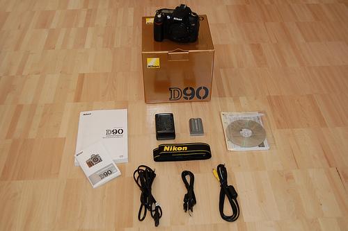 Brand New Nikon D90 Digital SLR Camera Body 7 Lens 48GB On Sale