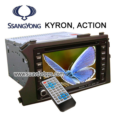 SsangYong KYRON,ACTION stereo radio DVD GPS CAV-62SKA