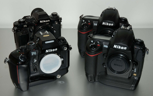 Nikon D90/Canon EOS 5D Mark II/Nikon D700/Canon XH A1/Nikon D300