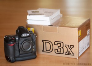 Nikon D3X Digital SLR Camera Nikon with AF-S VR 24-120mm lens