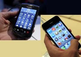 Apple Iphone 4 32gb , Blackberry Torch 9800, Blackberry playbook