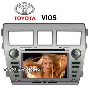 TOYOTA VIOS stereo radio Car DVD Player GPS TV IPOD CAV-8070VS