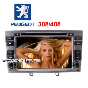 Peugeot 308/408 factory OEM radio Car DVD Player RDS Bluetooth IPOD GPS navi CAV-8308PG