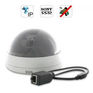 Surveillance Ip Cameras - IP Security Camera (Sony CCD,Ceiling Mount)
