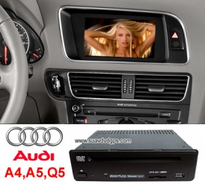 Audi A4 A5 Q5 OEM stereo radio DVD Player GPS navi TV IPOD CAV-8070AQ 