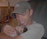 House-raised Male Baby Capuchin Monkey