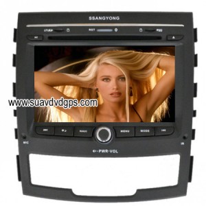 SsangYong Korando OEM stereo radio Car DVD player TV GPS CAV-62SKD 