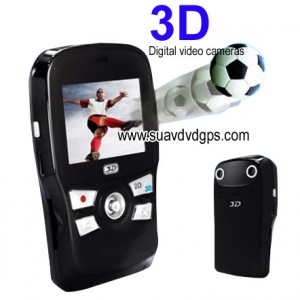 3D 2D digital video camera camcorder Dual focus lens CAV-830HD 