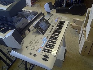 Korg Keyboard,Piano,Drumset and DJM mixer