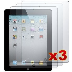 Apple iPad 2 - 3 Premium Clear LCD Screen Protector Cover Guard Shield Films [AccessoryOne Brand]
