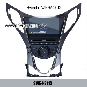 Hyundai AZERA 2012 radio Car DVD player bluetooth TV GPS navigate SWE-H7113