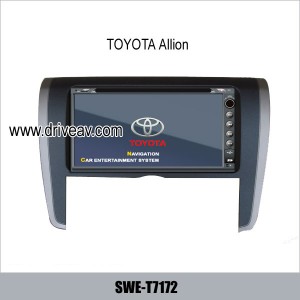 TOYOTA Allion factory stereo radio Car DVD player TV GPS navigation SWE-T7172