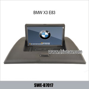 BMW X3 E83 factory OEM radio auto DVD Player GPS navigation tv SWE-B7017