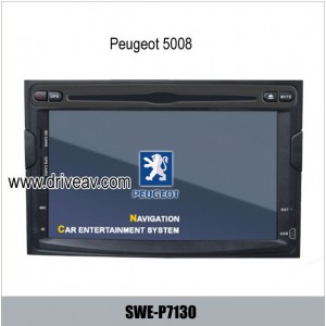 Peugeot 5008 in dash DVD player GPS navi IPOD SWE-P7130
