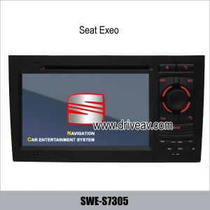 Seat Exeo in dash DVD player GPS navi IPOD SWE-S7305
