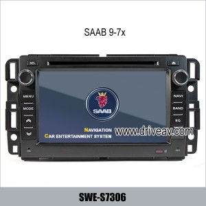 SAAB 97-x in dash DVD player GPS navi IPOD SWE-S7306