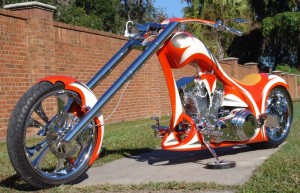 2008 High end chopper motorbike for sale at just