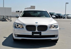 2009 BMW 750Li Alpine White