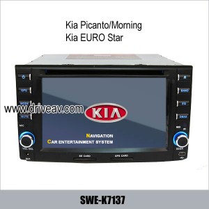 Kia Picanto Morning EURO Star OEM radio GPS DVD Player SWE-K7137