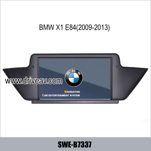 BMW X1 E84 OEM stereo radio car dvd player GPS navigation TV IPOD Bluetooth SWE-B7337