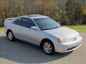 Honda Civic 2002 EX Runs Smoothly 2 Door