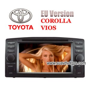 EURO Version TOYOTA COROLLA VIOS Car DVD Player GPS navigation TV IPOD CAV-8070ET  