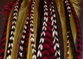  Grizzly rooster feather for hair extentions.  Specifications  SPECIAL: Short Natural Value Pack - 3 cards Limited supply. Order