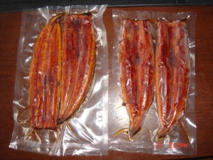 Frozen &amp; Roasted Eel