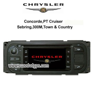 Chrysler 300M,Concorde,PT Cruiser,Sebring,Town&amp;Country radio DVD GPS TV CAV-4300CL