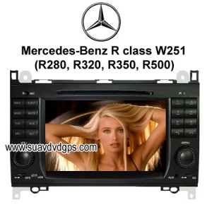 Mercedes-Benz R class W251 R280 R320 R350 R500 radio DVD GPS TV CAV-8070RW