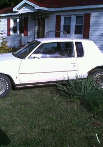 1979 Olds Culass @ door