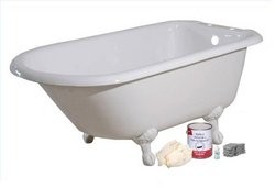 Brush Roll On Bathtub Paint Kit With Pro Bond